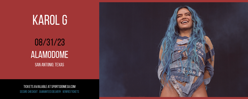 Karol G at Alamodome tickets Karol G at Alamodome