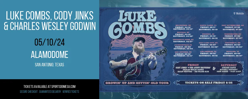 Luke Combs at Alamodome