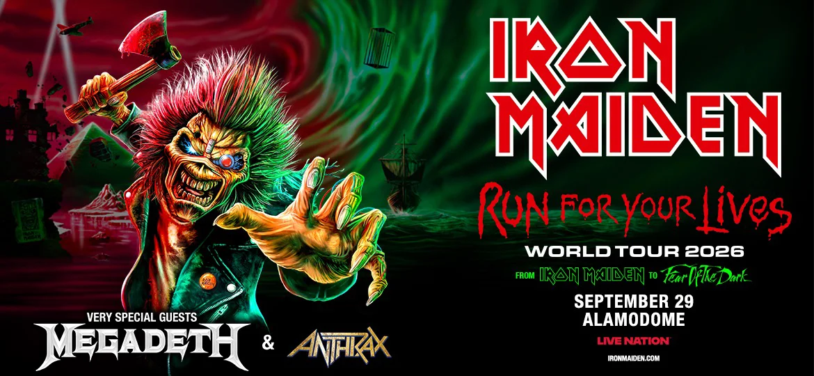 Iron Maiden, Megadeth & Anthrax